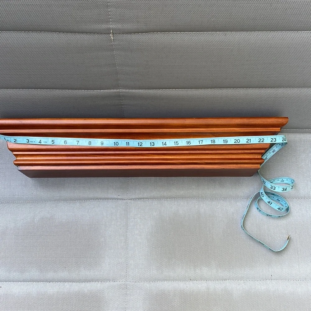 Ballard Designs wooden shelf EUC